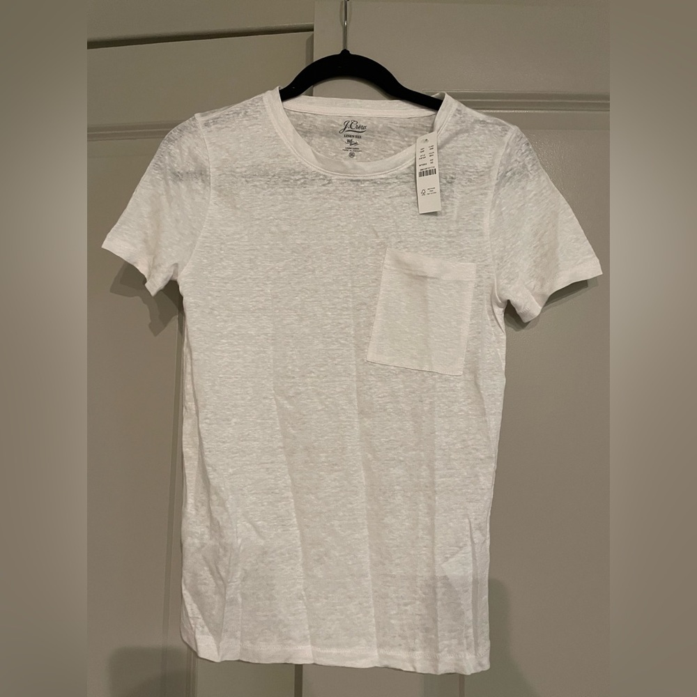 J.Crew linen tee
